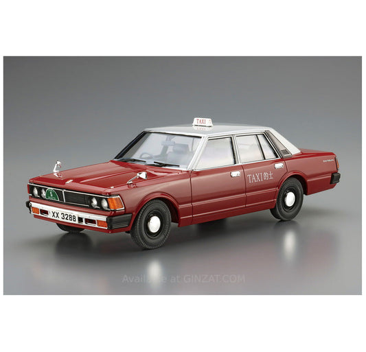 Aoshima 1/24 DATSUN 220C '79 Hong Kong Taxi Plastic Model Kit