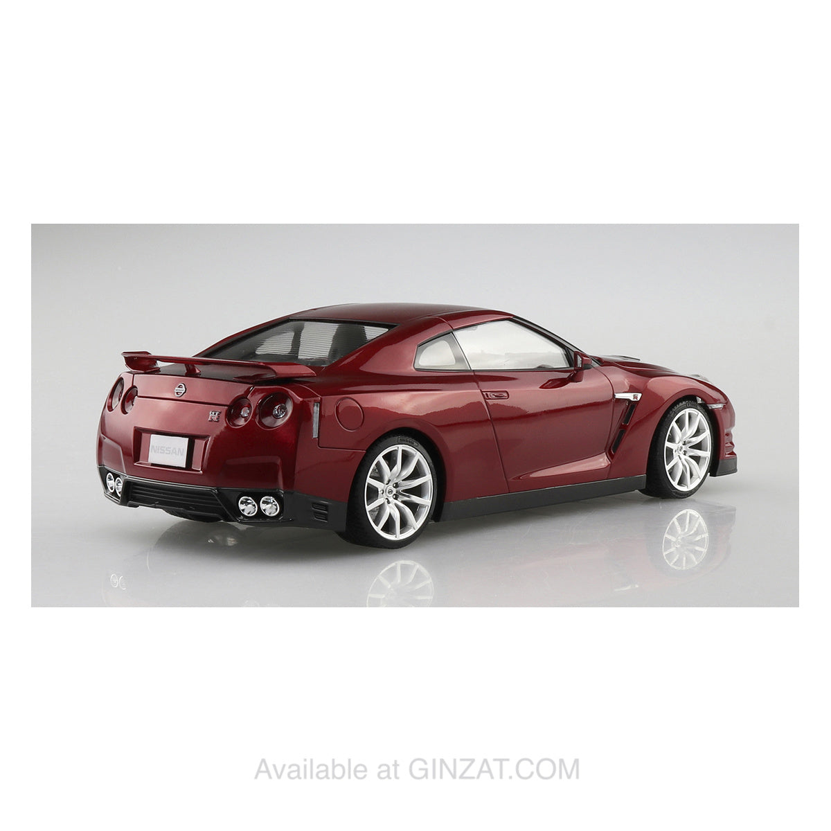 NISSAN R35 GT-R '14 Gold flake Red Pearl, Aoshima 1/24 Pre-Painted Model Kit