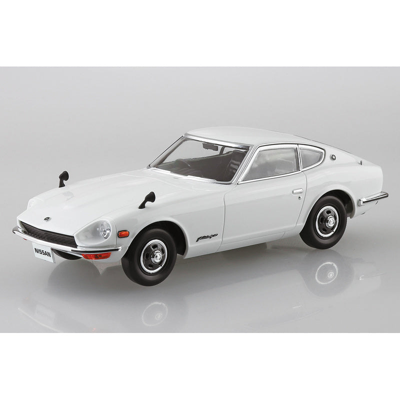 Nissan S30 Fairlady Z (White), The Snap Kit, Aoshima Plastic Model Car (Scale 1/32)