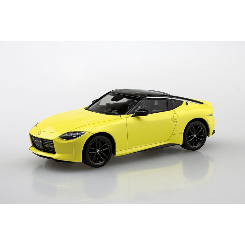 Nissan RZ34 Fairlady Z (Ikazuchi Yellow), The Snap Kit, Aoshima Plastic Model Car (Scale 1/32)