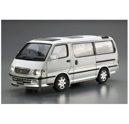 Aoshima 1/24 TOYOTA KZH100G HIACE SUPER CUSTOM G '99 Plastic Model Kit