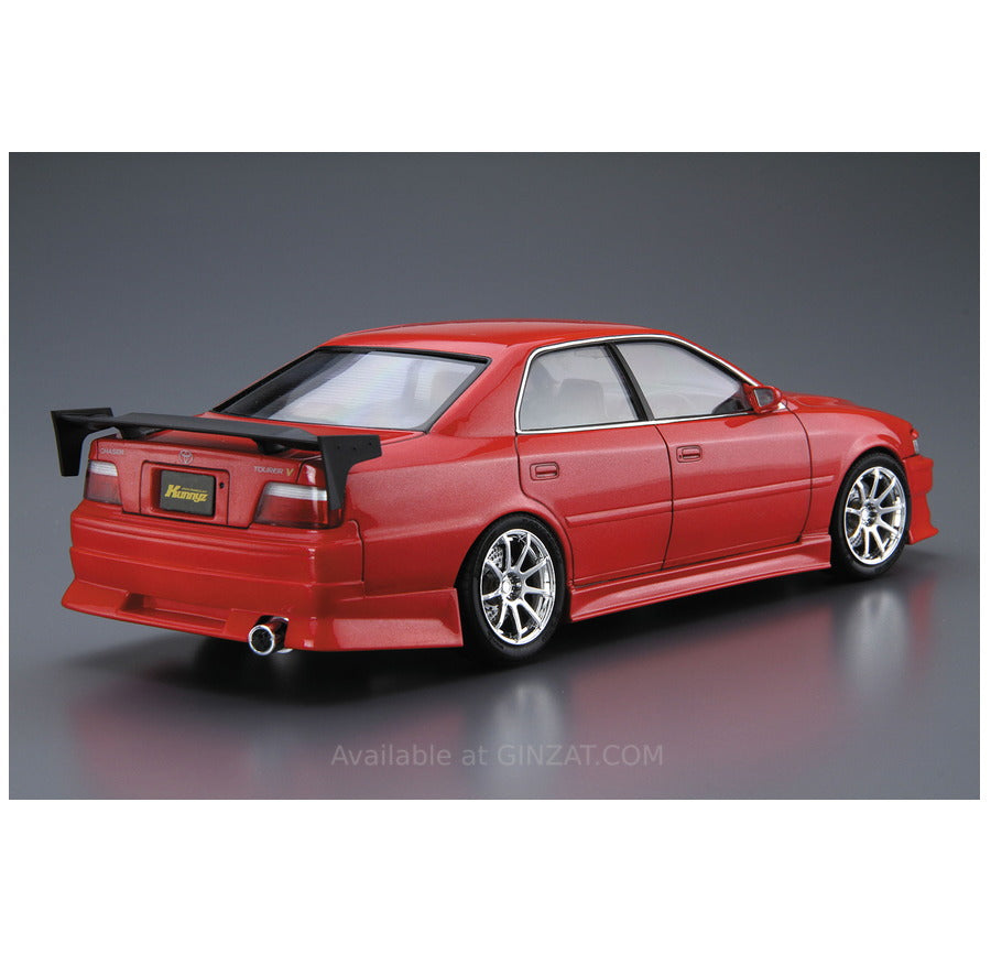 Aoshima 1/24 Kunny'z JZX100 CHASER TOURER V '98 (TOYOTA) Plastic Model Kit