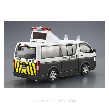 TOYOTA TRH200V HIACE Patrol Car '07, Aoshima 1/24 Plastic Model Kit