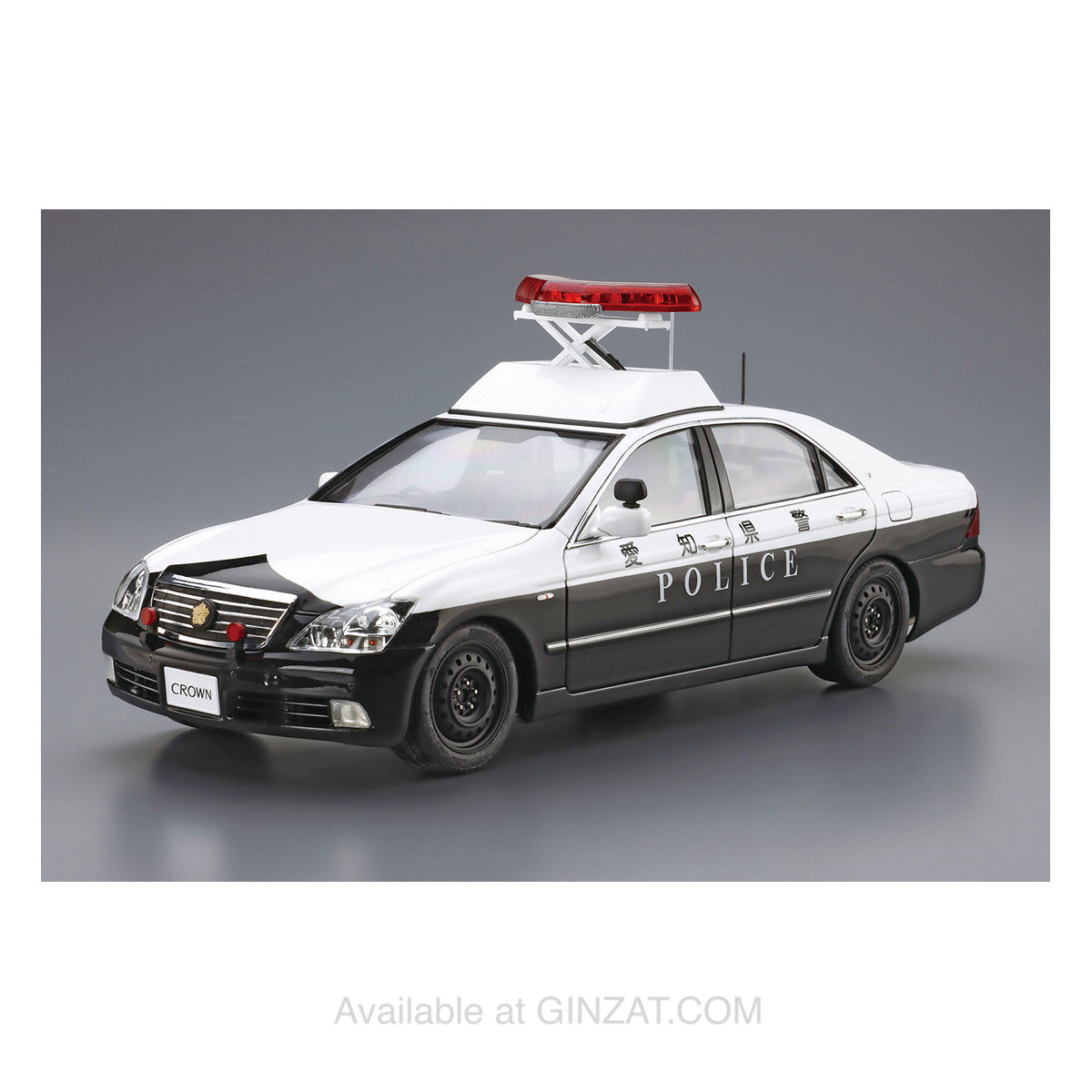 Toyota GRS180 Crown Patrol Car '05, Aoshima 1/24 Plastic Model Kit