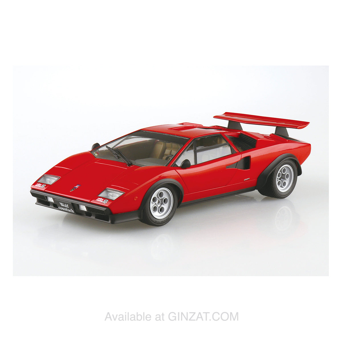 [Lamborghini] WOLF COUNTACH VERSION 1, Aoshima 1/24 Plastic Model Kit