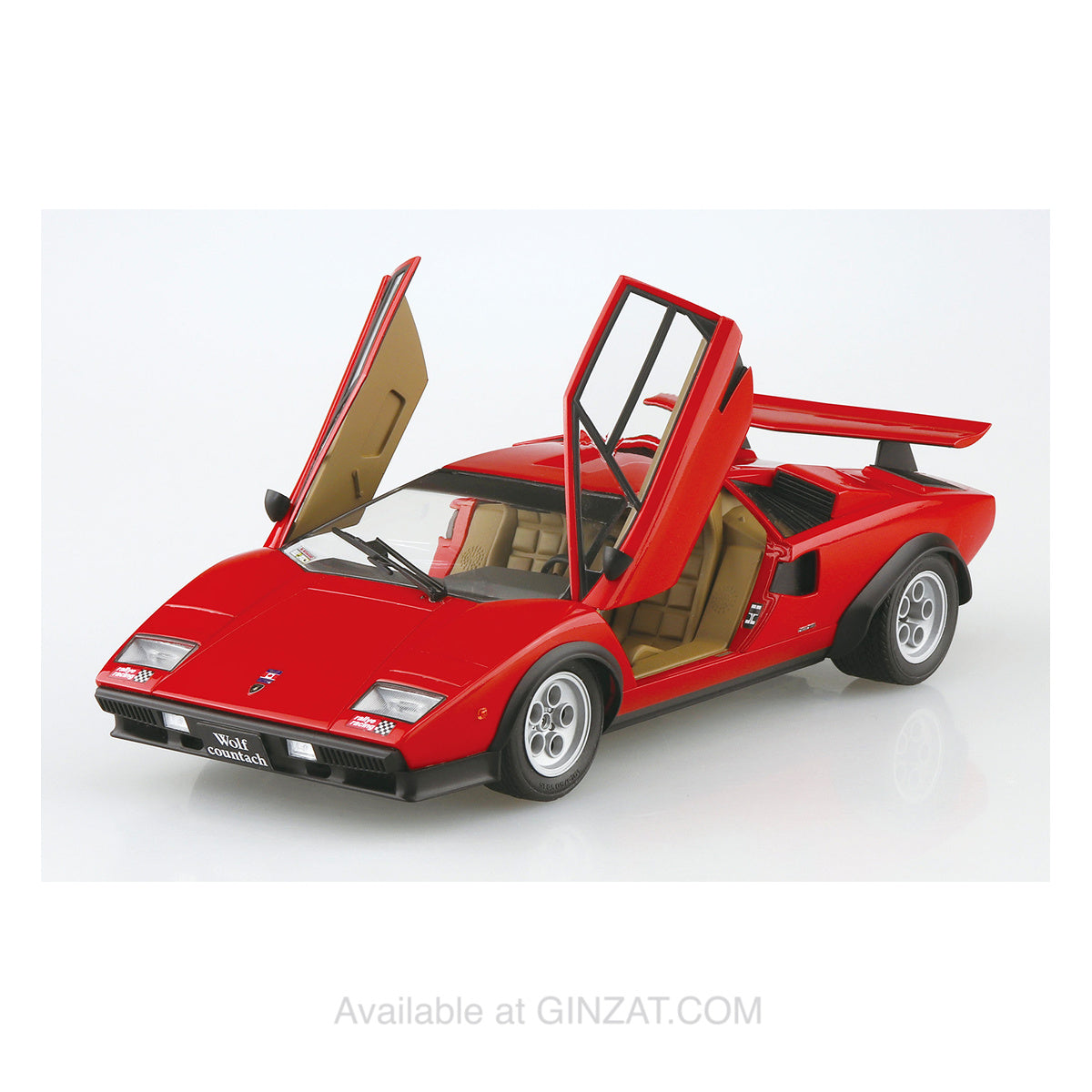 [Lamborghini] WOLF COUNTACH VERSION 1, Aoshima 1/24 Plastic Model Kit