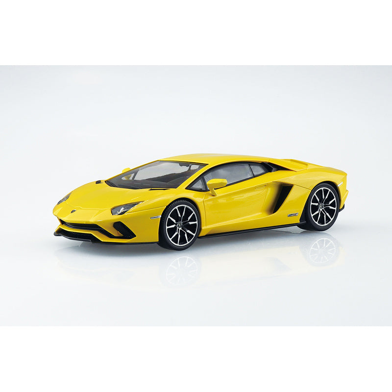 Lamborghini Aventador S (Pearl Yellow), The Snap Kit, Aoshima Plastic Model Car (Scale 1/32)