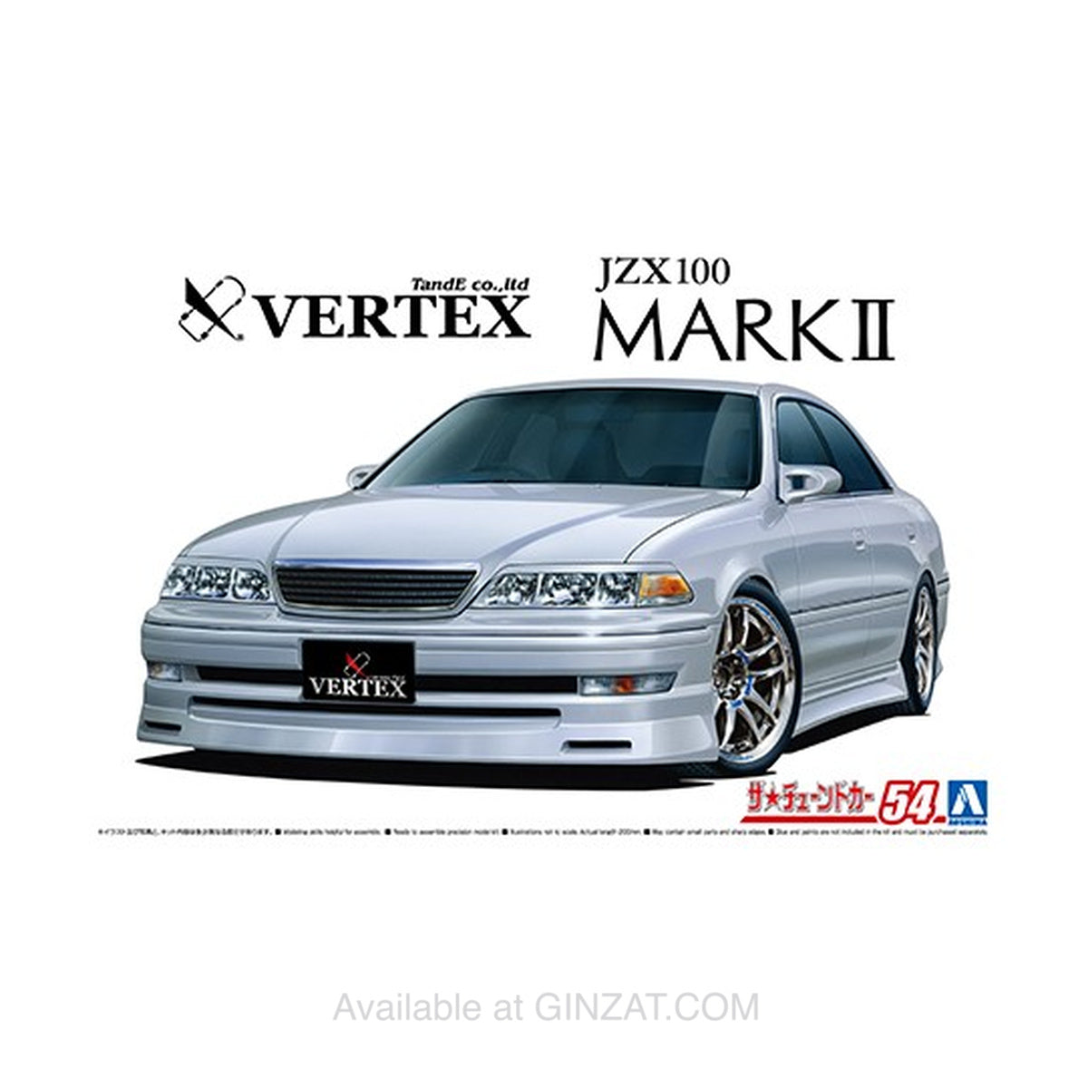 Aoshima 1/24 VERTEX JZX100MARK? TOURER V '98 (TOYOTA) Plastic Model Kit