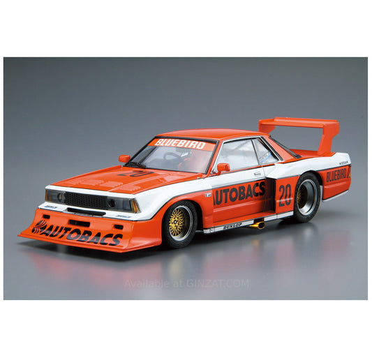 Aoshima 1/24 NISSAN KY910 BLUEBIRD SUPER SILHOUETTE '83 Plastic Model Kit