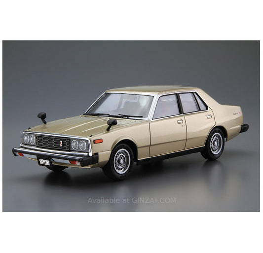 Aoshima 1/24 NISSAN HGC211 SKYLINE 2000GT-E?S '79 Plastic Model Kit