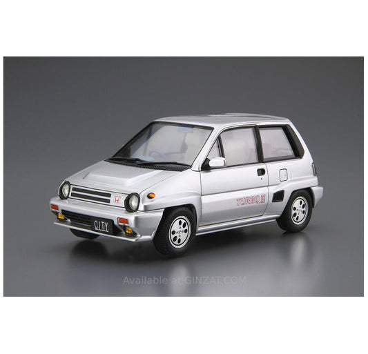 Aoshima 1/24 Honda AA CITY TURBO? '85 Plastic Model Kit