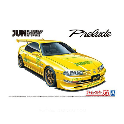 Aoshima 1/24 JUN Auto Mechanich BB1 PRELUDE '91(HONDA) Plastic Model Kit