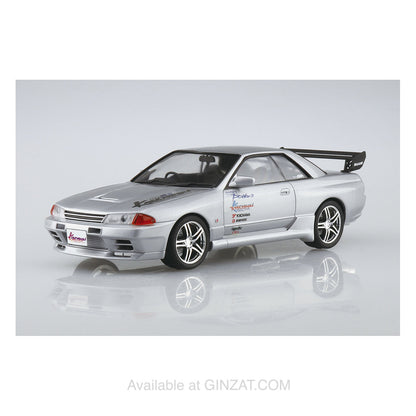 Aoshima 1/24 HKS Kansai BNR32 SKYLINEGT-R '90 (NISSAN) Plastic Model Kit