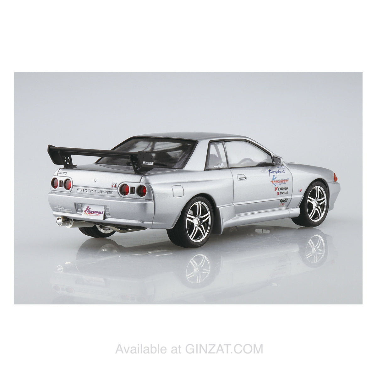 Aoshima 1/24 HKS Kansai BNR32 SKYLINEGT-R '90 (NISSAN) Plastic Model Kit