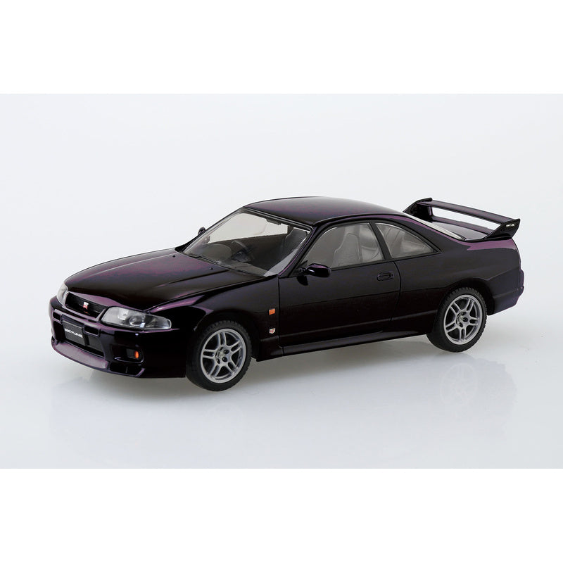 Nissan R33 Skyline GT-R (Midnight Purple), The Snap Kit, Aoshima Plastic Model Car (Scale 1/32)