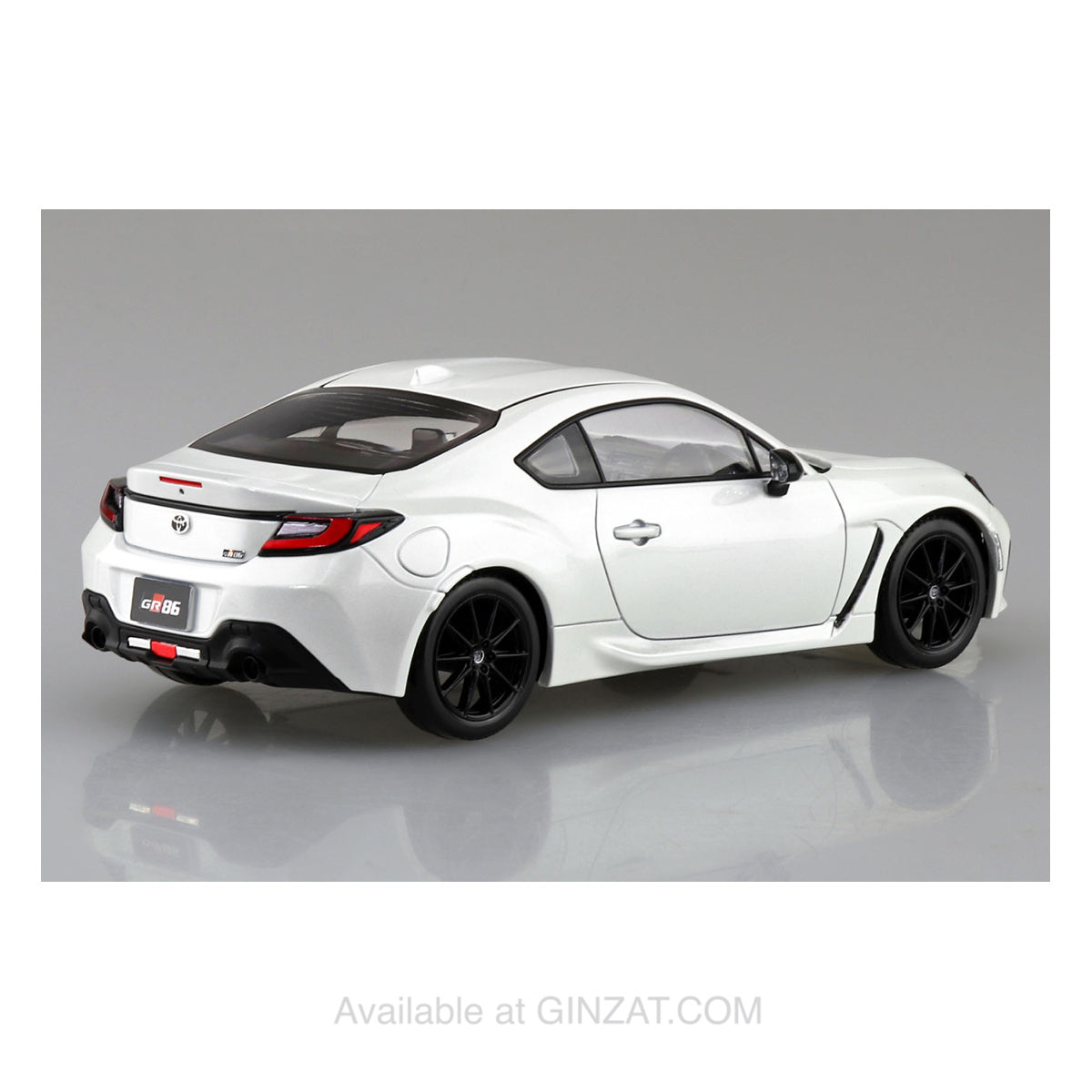 TOYOTA GR 86 (CRYSTAL WHITE PEARL), The Snap Kit, Aoshima Plastic Model Car (Scale 1/32)