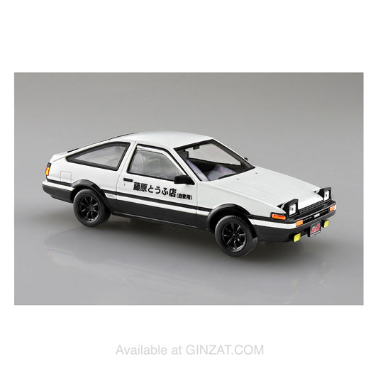 INITIAL-D TAKUMI'S HACHIROKU, The Snap Kit, Aoshima Plastic Model Car (Scale 1/32)