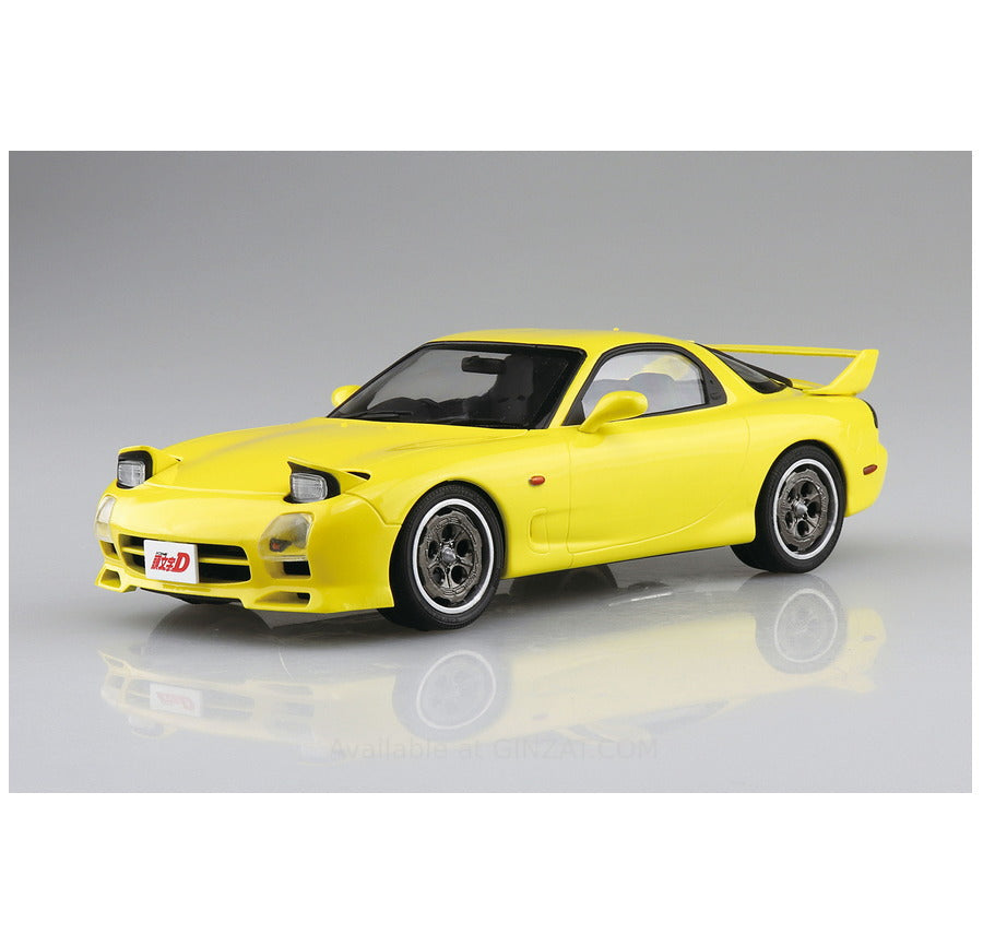 AOSHIMA 1/24 INITIAL-D No.18 TAKAHASHI KEISUKE FD3S RX-7 COMICS VOL.18 VS SSR Ver.