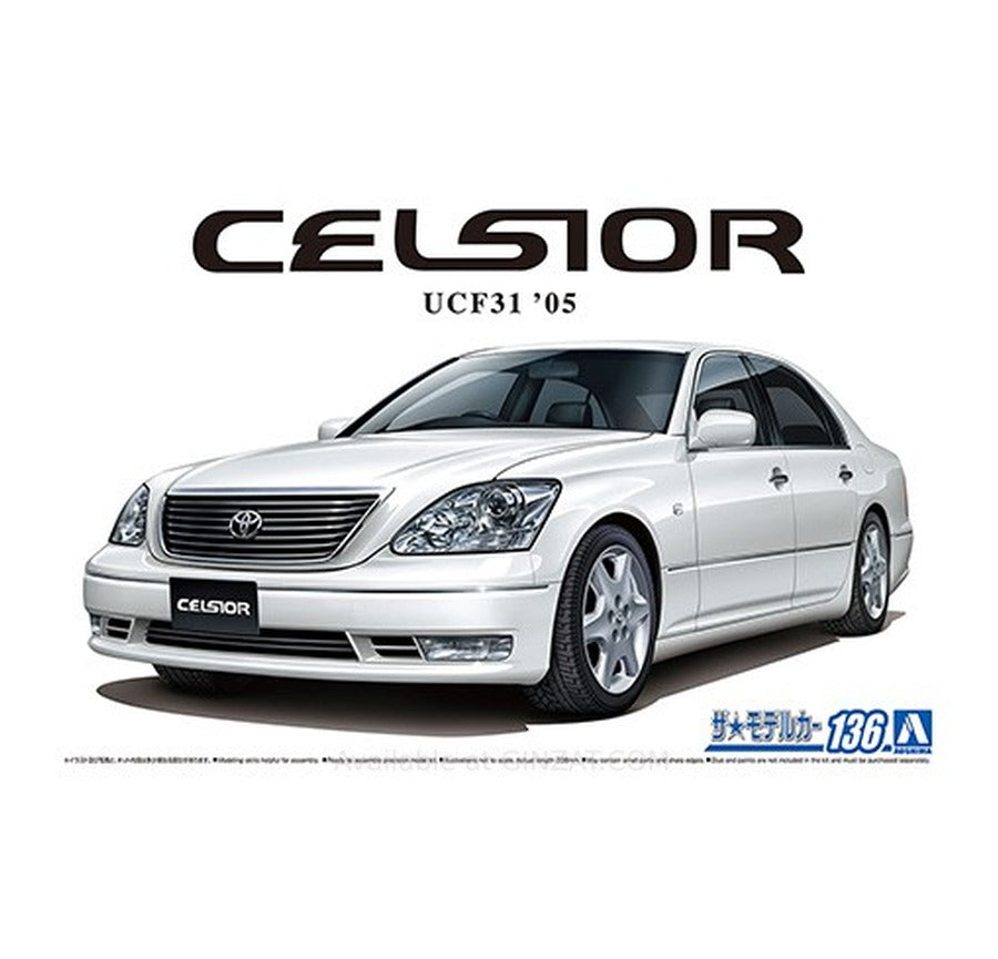 Aoshima 1/24 TOYOTA UCF31 CELSIOR '05 Plastic Model Kit