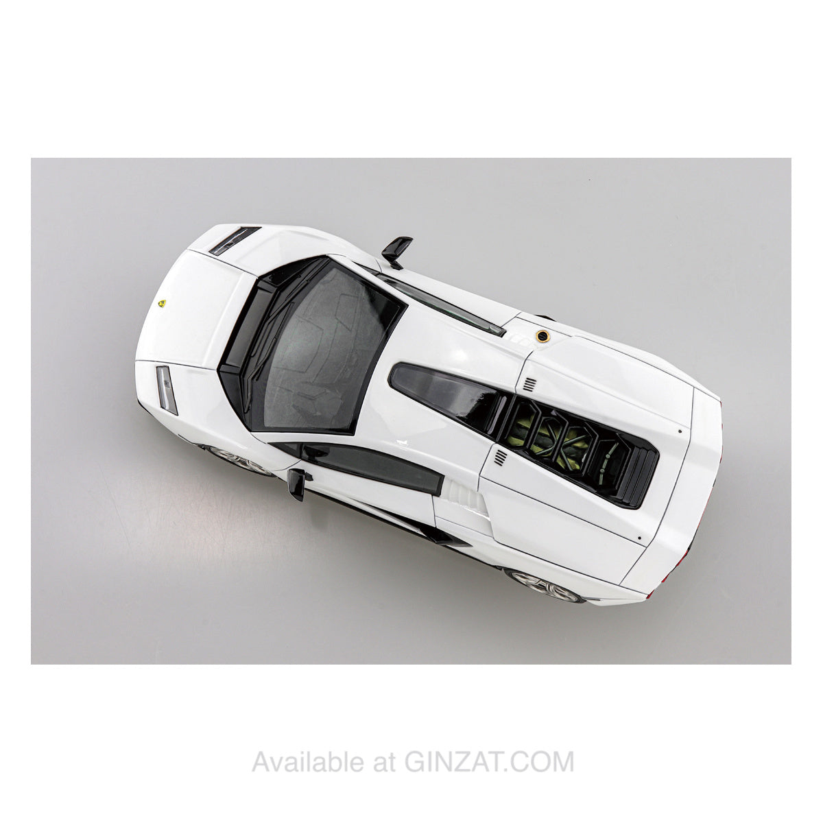 Lamborghini Countach LPI 800-4 (WHITE), The Snap Kit, Aoshima Plastic Model Car (Scale 1/32)