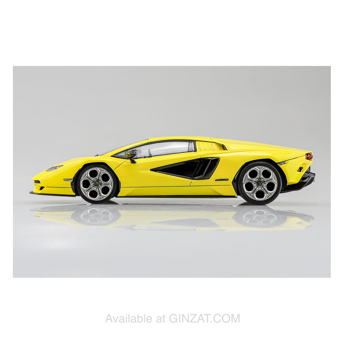 Lamborghini Countach LPI 800-4 (YELLOW), The Snap Kit, Aoshima Plastic Model Car (Scale 1/32)