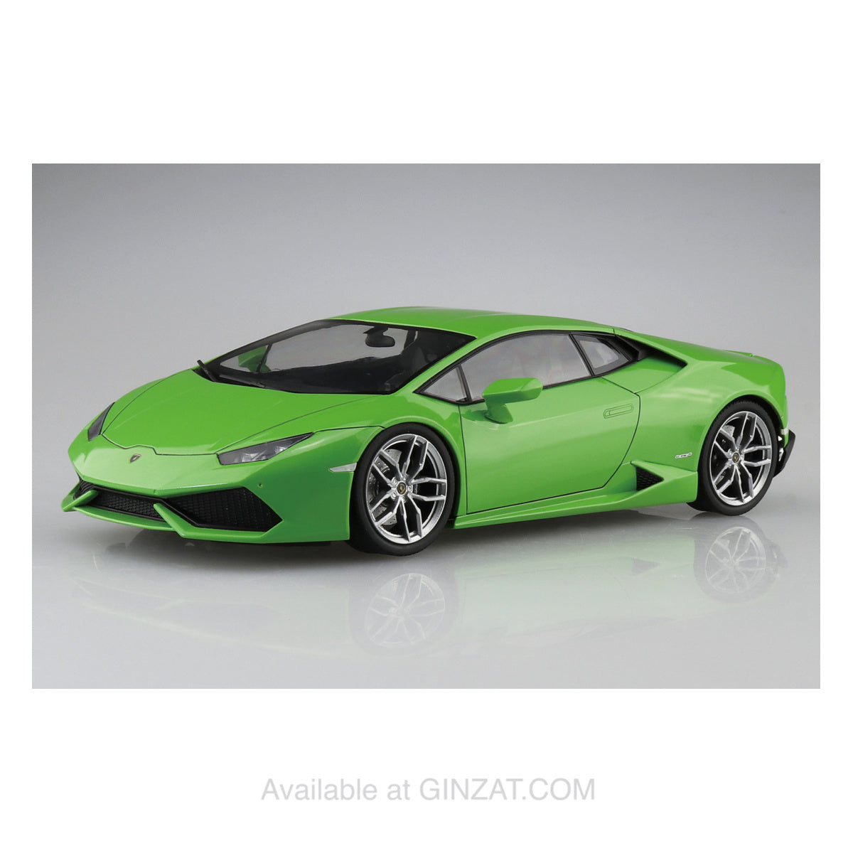 LAMBORGHINI Huracan '14 Green, Aoshima 1/24 Plastic Model Kit