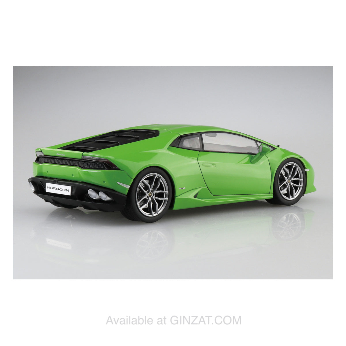 LAMBORGHINI Huracan '14 Green, Aoshima 1/24 Plastic Model Kit