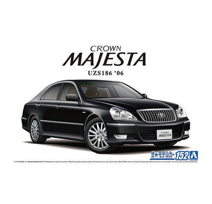 Aoshima 1/24 TOYOTA UZS186 CROWN MAJESTA '06 Plastic Model Kit