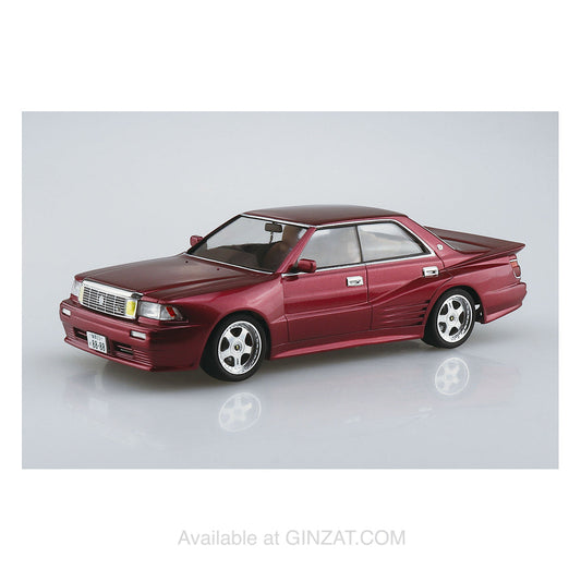 Aoshima 1/24 UZS131 CROWN '89 BLISTER STYLE(TOYOTA) Plastic Model Kit