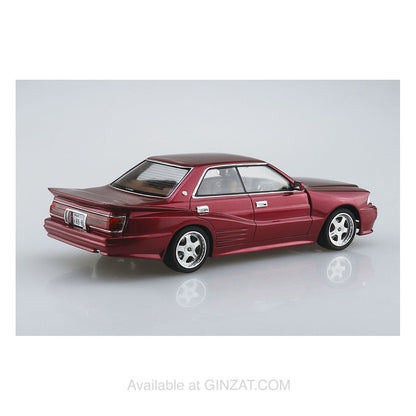 Aoshima 1/24 UZS131 CROWN '89 BLISTER STYLE(TOYOTA) Plastic Model Kit