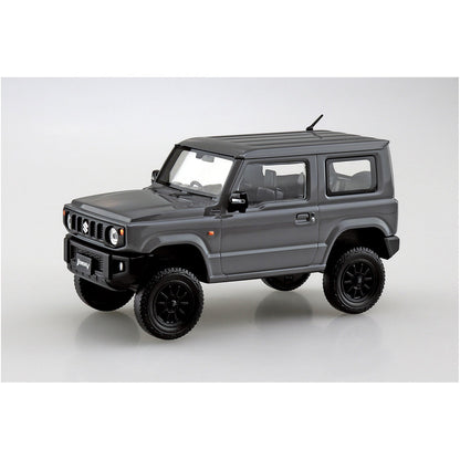 Suzuki Jimny Custom Wheel (Medium Gray), The Snap Kit, Aoshima Plastic Model Car (Scale 1/32)