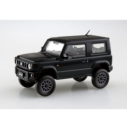 Suzuki Jimny Custom Wheel (Bluish Black Pearl 3), The Snap Kit, Aoshima Plastic Model Car (Scale 1/32)