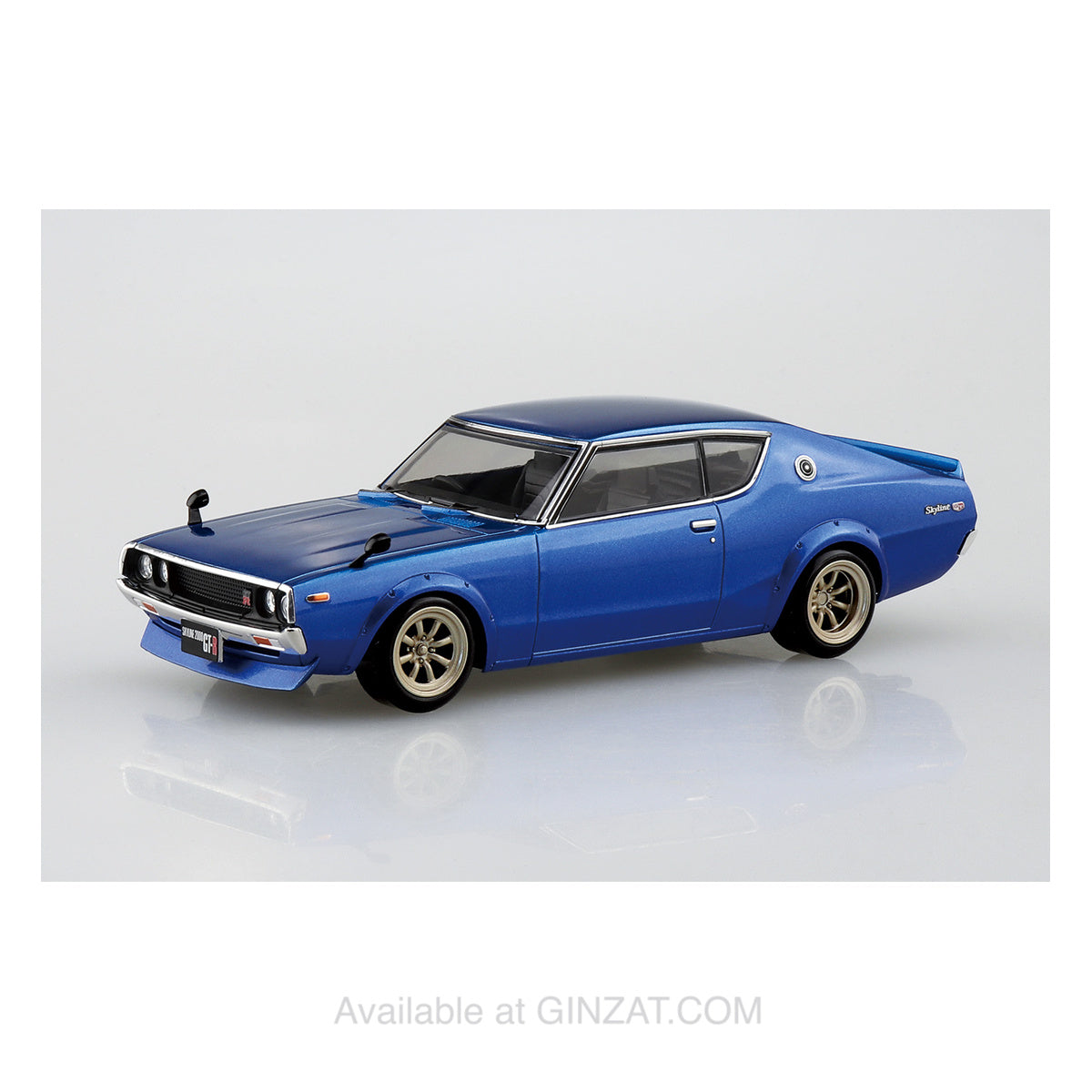 NISSAN C110 SKYLINE GT-R CUSTOM (METALLIC BLUE), The Snap Kit, Aoshima Plastic Model Car (Scale 1/32)