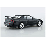 Aoshima 1/24 NISSAN BNR34 SKYLINE GT-R V-SPEC? '02 CUSTOM WHEEL Plastic Model Kit