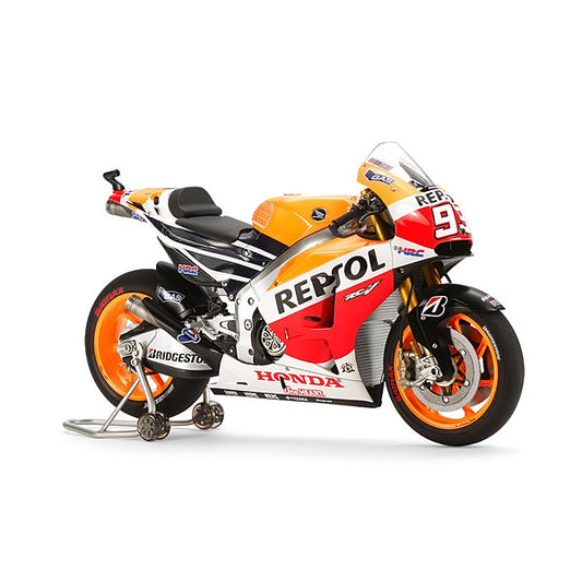 Repsol Honda RC213V'14, Tamiya Motorcycle Plastic Model Kit (Scale 1/12)