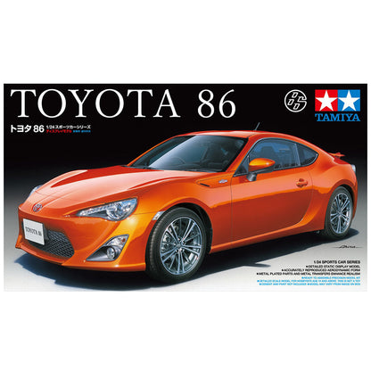 Toyota 86, Tamiya Plastic Model Kit (Scale 1/24)