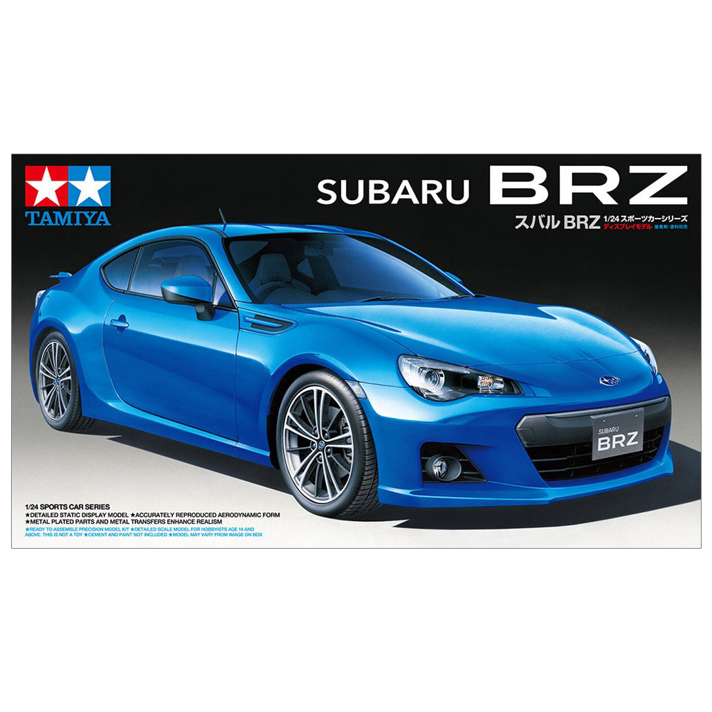 Subaru BRZ, Tamiya Plastic Model Kit (Scale 1/24)