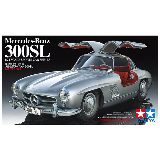 Mercedes-Benz 300 SL, Tamiya Plastic Model Kit (Scale 1/24)