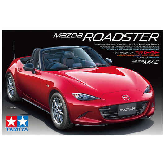 Mazda Roadster, Tamiya Plastic Model Kit (Scale 1/24)