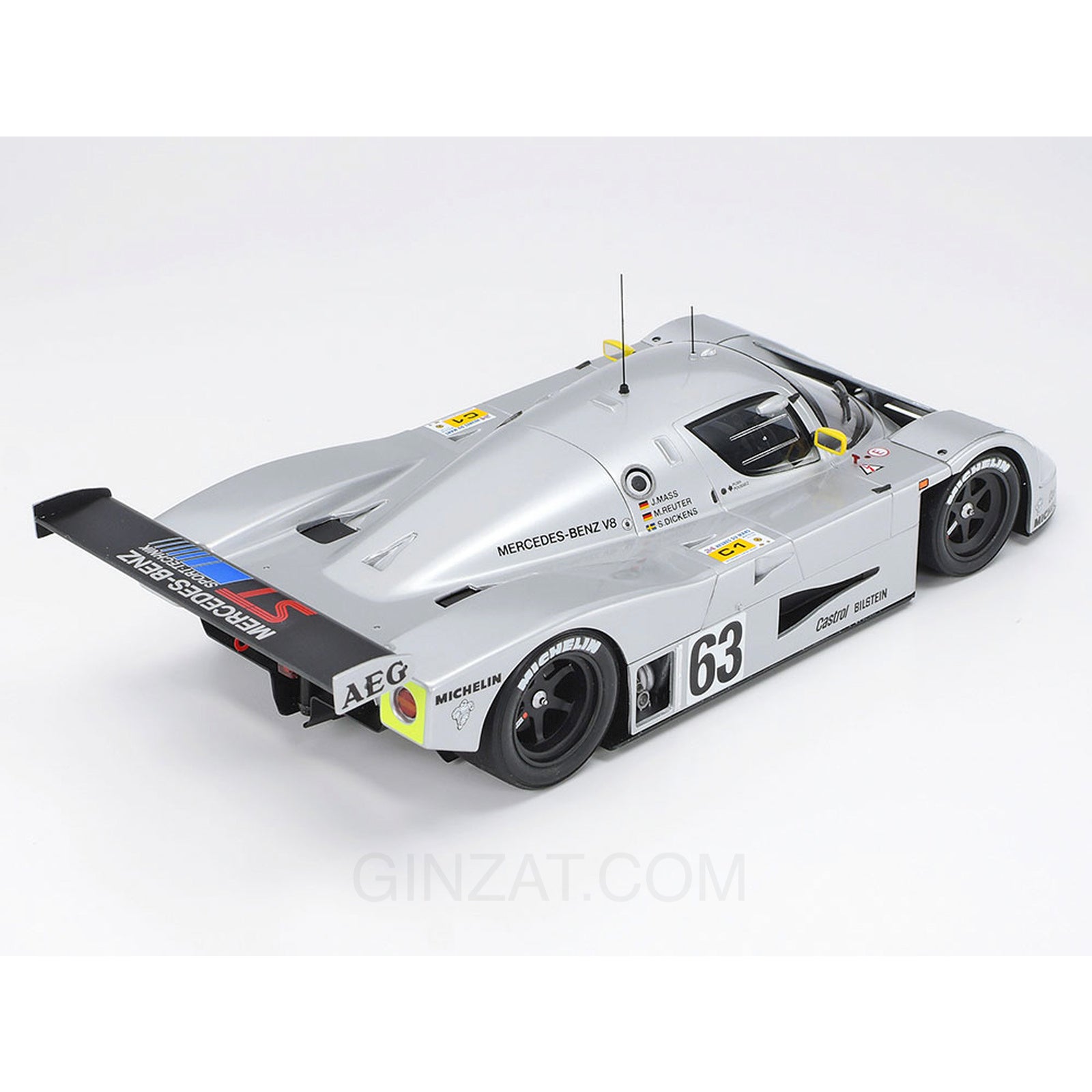 Tamiya 24359 1/24 Scale Model Car Kit Sauber Mercedes Benz C9 1989 w/PE Parts 