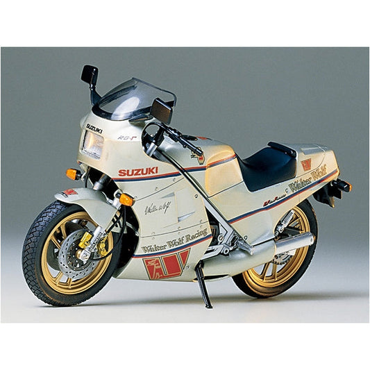 Suzuki RG250 Gamma Walter Wolf Special Version, Tamiya Motorcycle Plastic Model Kit (Scale 1/12)