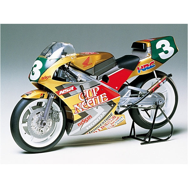 Cup Noodle Honda NSR250, Tamiya Motorcycle Plastic Model Kit (Scale 1/12)