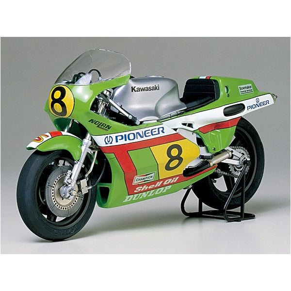 Kawasaki KR500 GP Racer, Tamiya Motorcycle Plastic Model Kit (Scale 1/12)