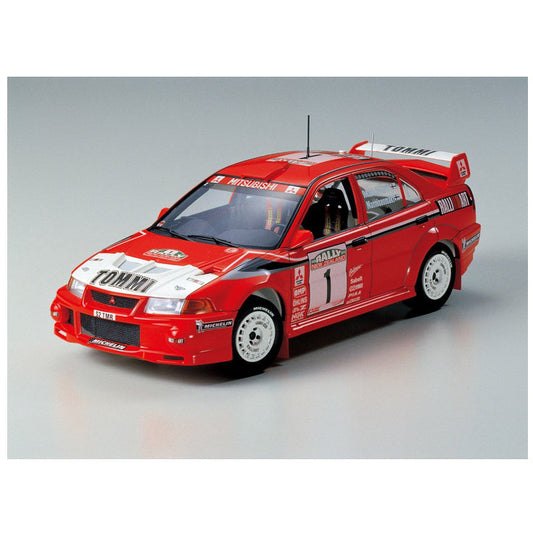 Mitsubishi Lancer Evolution VI WRC, Tamiya Plastic Model Kit (Scale 1/24)