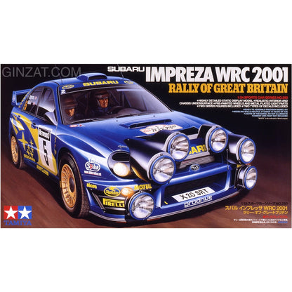 Subaru Impreza WRC2001 Rally of Great Britain, Tamiya Plastic Model (1/24)