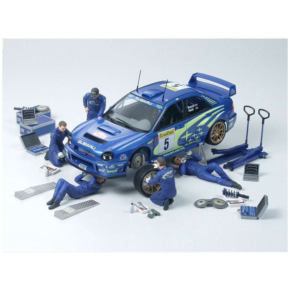 Rally mechanic set, Tamiya Plastic Model Kit (Scale 1/24)