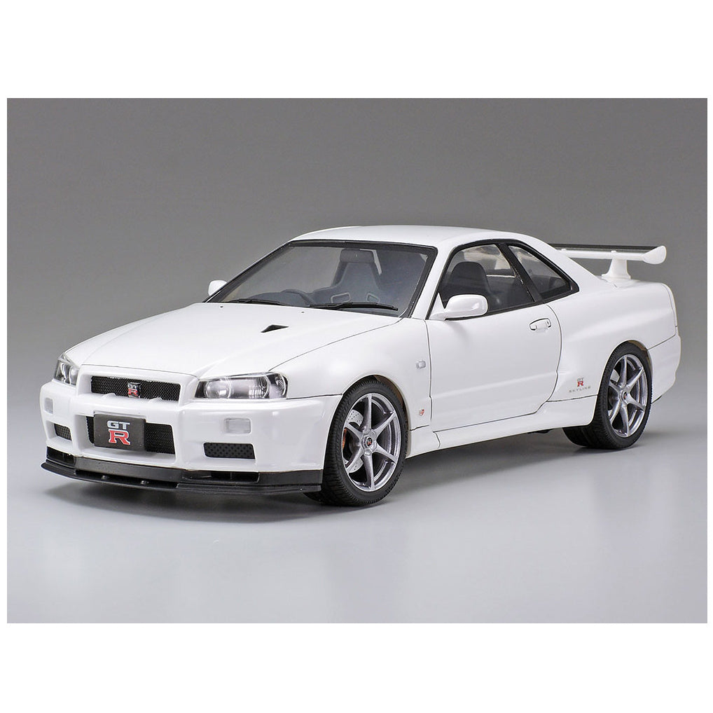 Nissan Skyline GT-R V-specII (R34), Tamiya Plastic Model Car Kit (Scale 1/24)