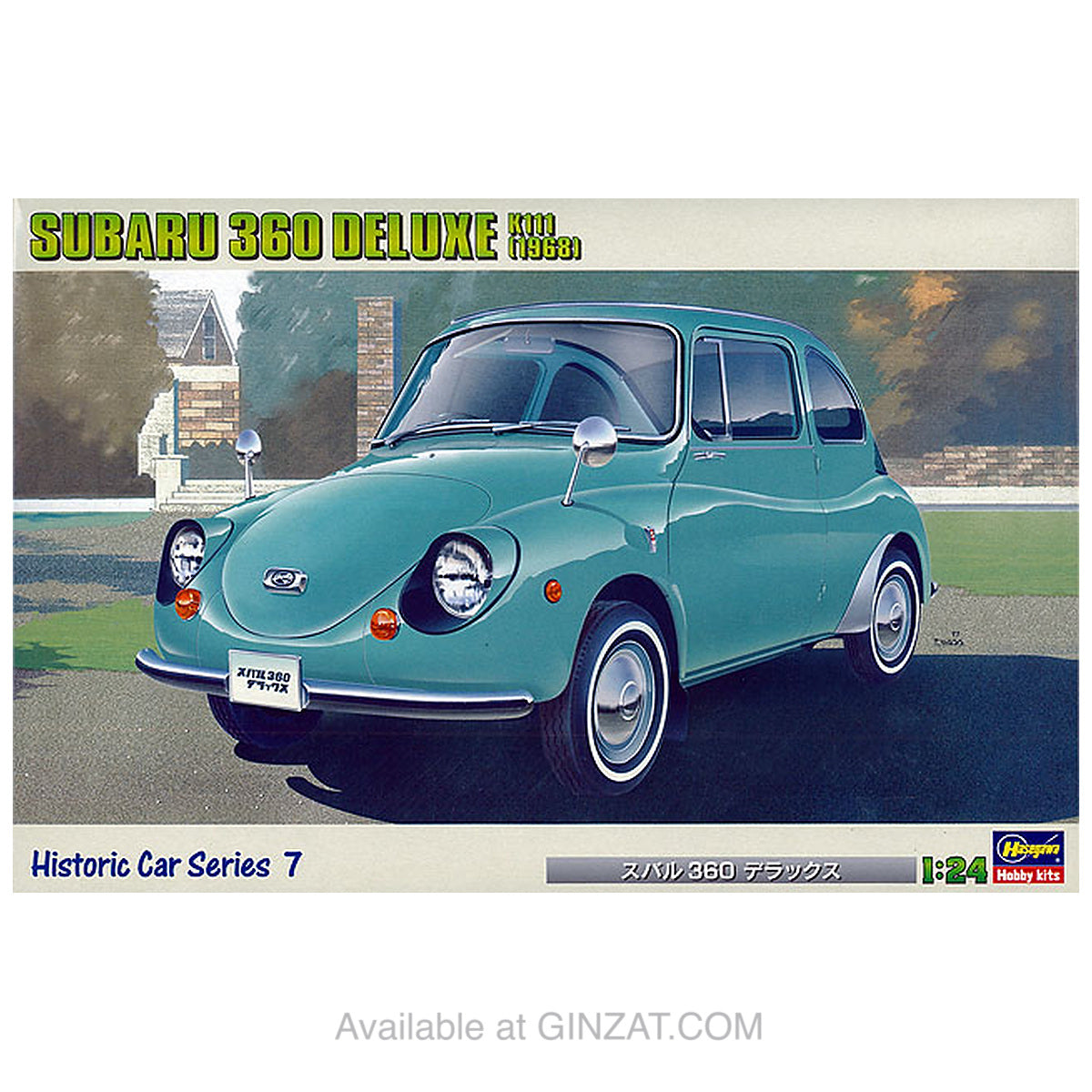 SUBARU 360 DELUXE “1968”, Hasegawa Plastic Model Kit (Scale 1/24)