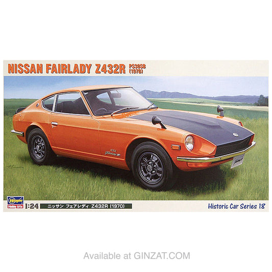 NISSAN FAIRLADY Z432R, Hasegawa Plastic Model Kit (Scale 1/24)