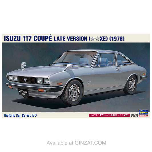 ISUZU 117 COUPÉ LATE VERSION (??XE), Hasegawa Plastic Model Kit (Scale 1/24)